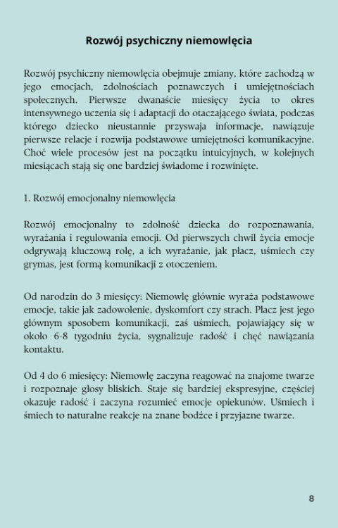 [E-BOOK] ROZWÓJ TWOJEGO DZIECKA